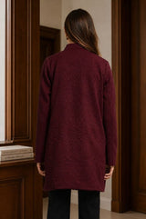 Amara Jacquard Midi Coat