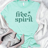 Free Spirit Bella Canvas Crewneck Tee