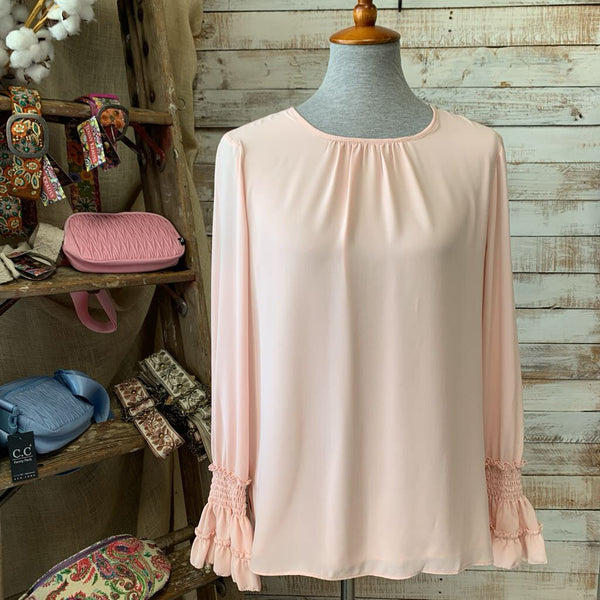 NEW LS Smock Sleeve Blouse