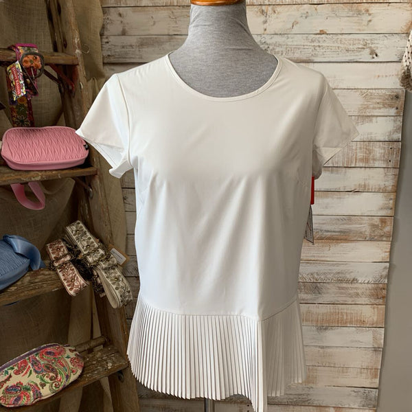 Pleated Hem SS