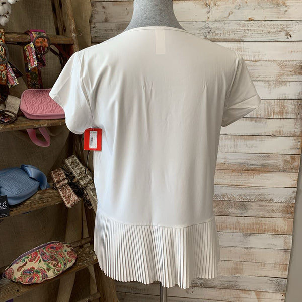 Pleated Hem SS