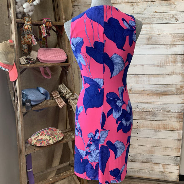New Sleeveless Leaf Print