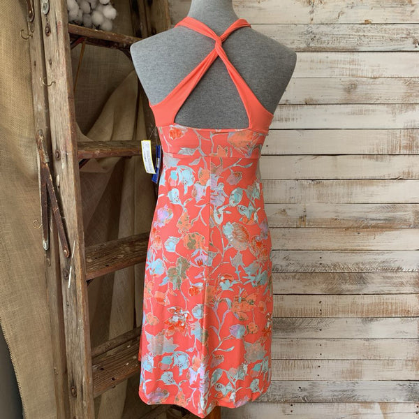 Slim Fit Sleeveless Morningglory Print