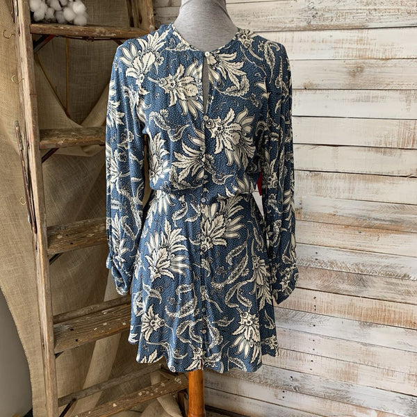 NEW LS Button Front Dress