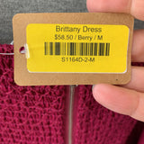 Smocked Puff Sleeve Dress NEW