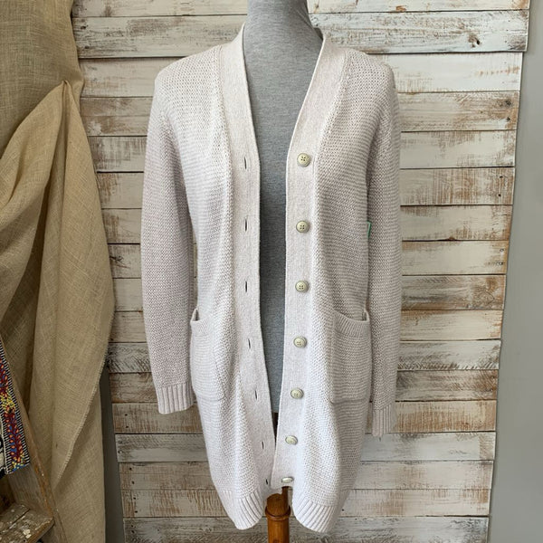 Long Button Down Cardigan
