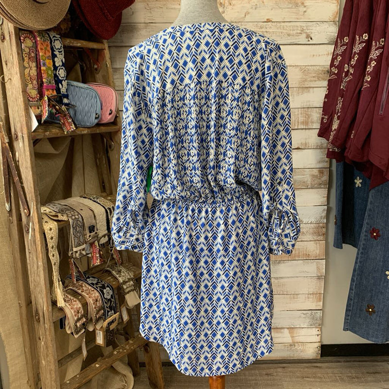 LS Print Dress