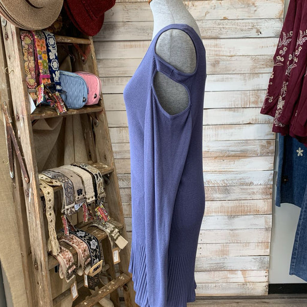 New Cold Shoulder Sweater