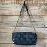 Braided Crossbody Hand Made Italian Leather