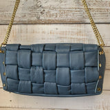 Braided Crossbody Hand Made Italian Leather