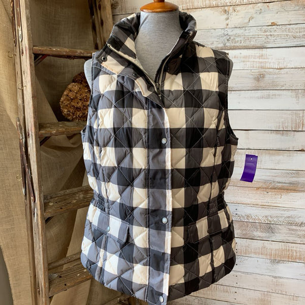Gingham Vest