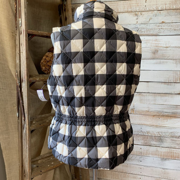 Gingham Vest