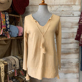 Tassel Trimmed Sweater