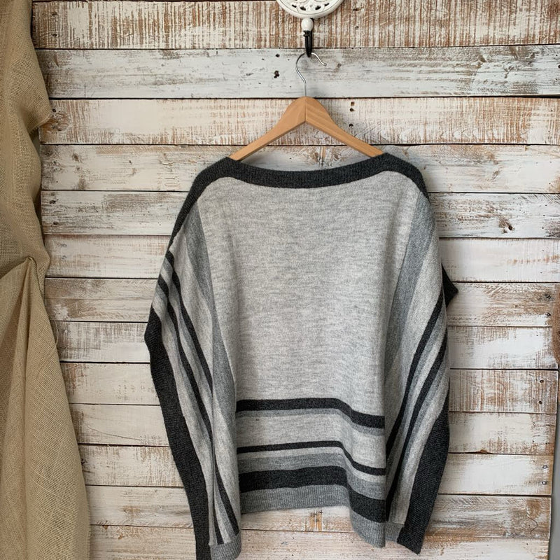 Stripe Poncho