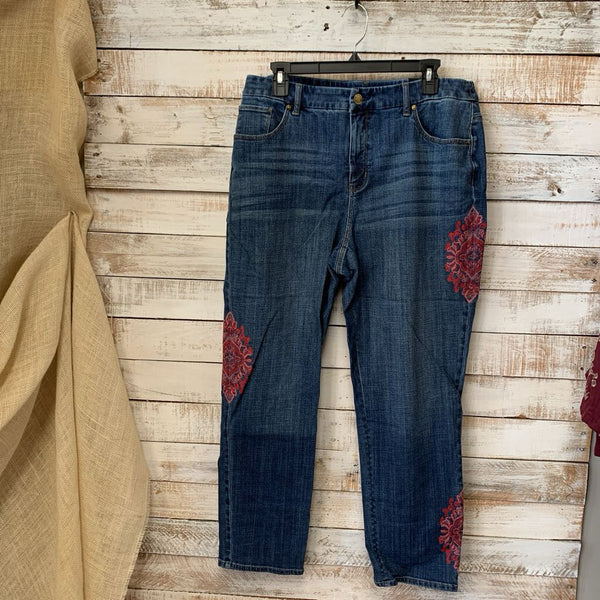 Embroidered Jeans NEW