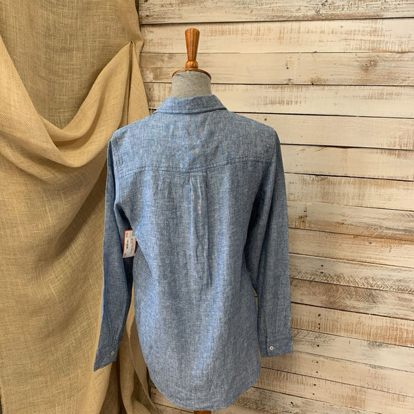 New Denim Button Up