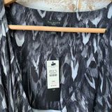 New 3/4 Sleeve Tie Waist Dress