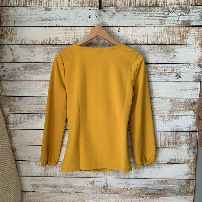 NEW Long Sleeve Yellow Shirt