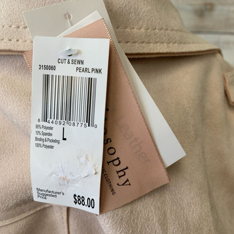 NEW Faux Suede Open Front