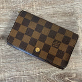 Damier Ebene Canvas Wallet