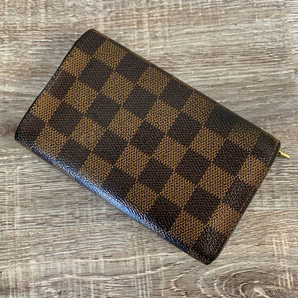 Damier Ebene Canvas Wallet