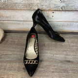 NEW Wedge w/Gold Chain