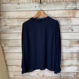 NEW Ruffle Collar Button Down