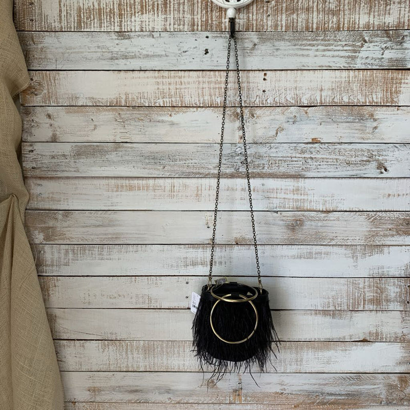 NEW Feather Chain Handbag