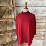 Mock Neck 3/4 sleeve Top