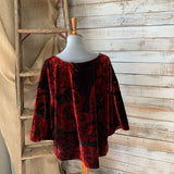 Floral Velour Top NEW