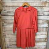 *3/4 Sleeve Tie Front