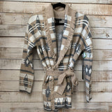 *NEW Belted Aztec Cardigan Sweater
