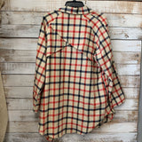 *NEW Plaid Open Front Cardigan