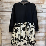 3/4 Sleeve Floral