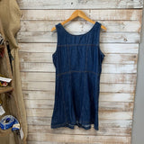 Denim Sleeveless Dress NEW