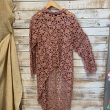 Lace High Low
