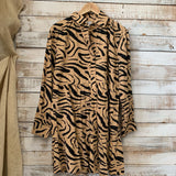 NEW Animal Print Button Down