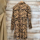 NEW Animal Print Button Down