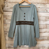 NEW LS Reverse Seam Dress