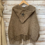 Oversized Hooded Cardigan