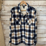 Sherpa Lined Plaid Shacket