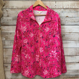 Printed LS Zip Up
