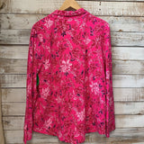 Printed LS Zip Up