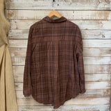 Corduroy Plaid LS
