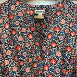 LS Botanical Print Belted Dress