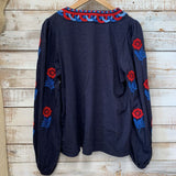 LS Embroidered Top