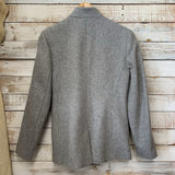 Wool Stand Collar Blazer
