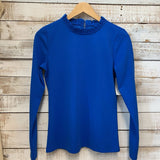 NEW LS Ruffle Neck Top