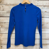 NEW LS Ruffle Neck Top