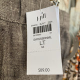 Wideleg Linen Blend Pant